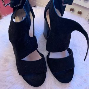 Black heels